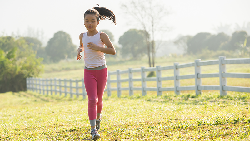 Girl Running